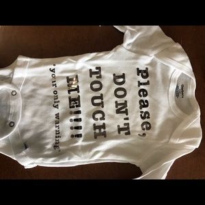 Brand new 0-3 month onesie!